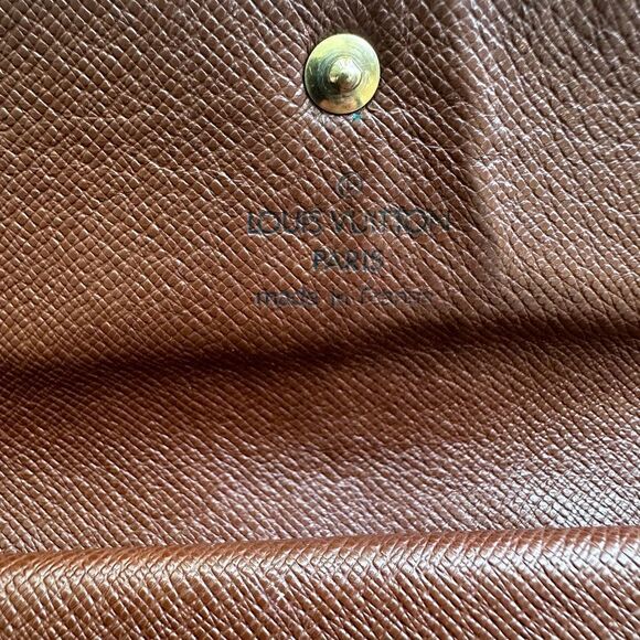 Custom Painted Authentic Louis Vuitton International Snap Wallet - Picture 10 of 17